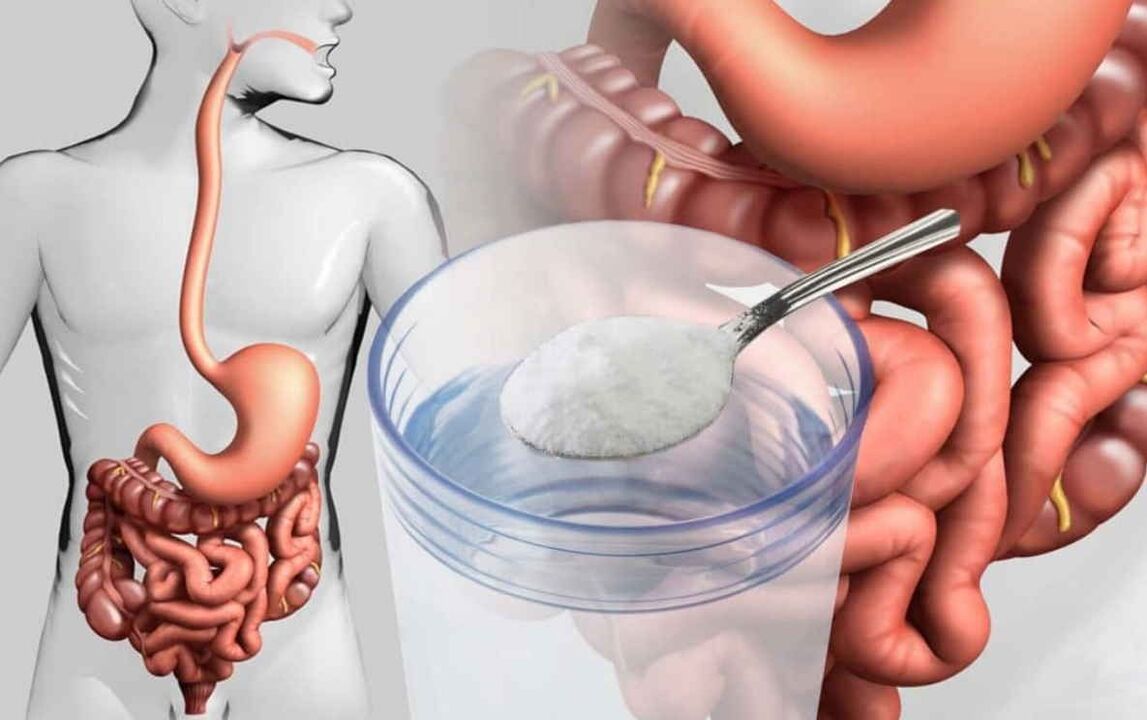bowel cleansing with salt water
